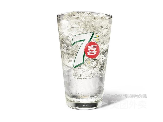七喜杯装图片