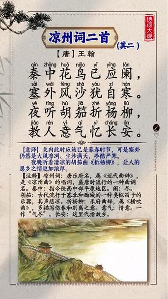 宋词基础知识入门缩略图
