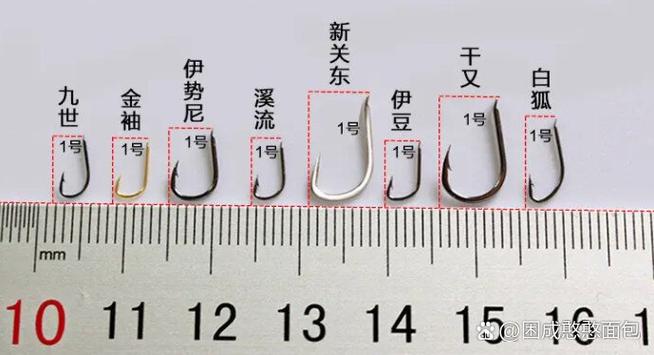 野钓鱼钩选择