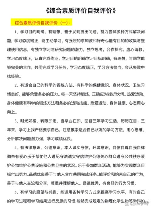 高二综合素质自我评价800字游戏截图
