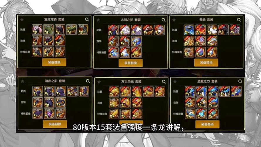 dnf80版本最强装备