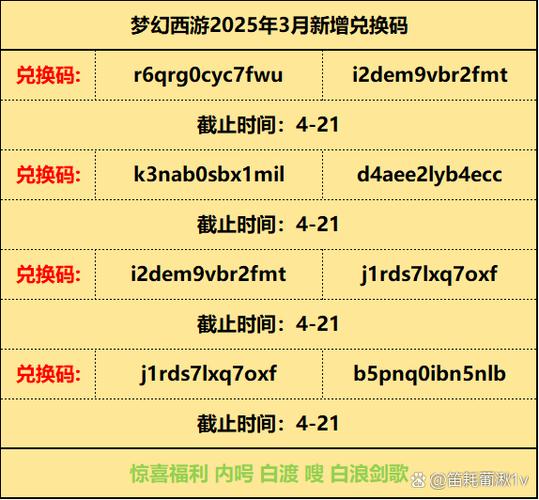 梦幻西游兑换码在哪里兑换游戏截图