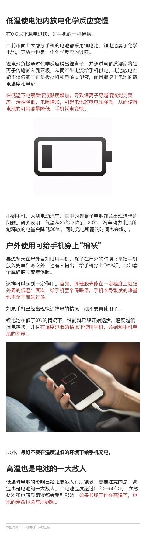天冷手机掉电快正常吗图标