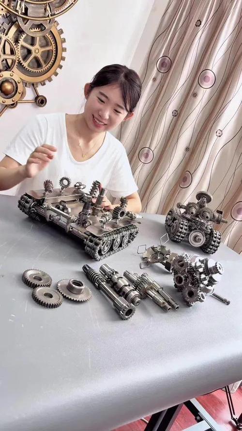 上万个零件的拼装模型