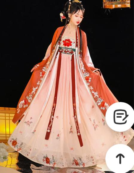 仙气裙子画法(汉服)截图