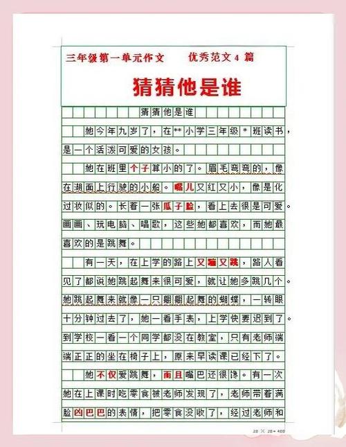 你演我猜优秀作文