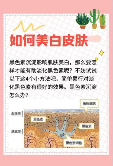 怎么去除黑色素让皮肤变白
