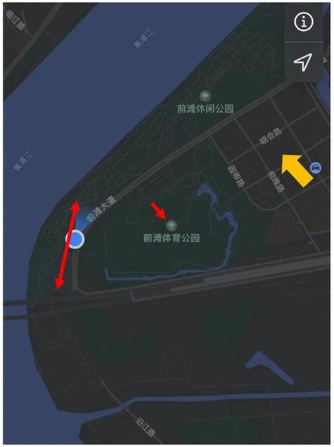 导航到附近的公园