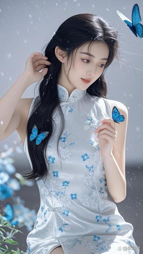 抖音很火的旗袍视频特效