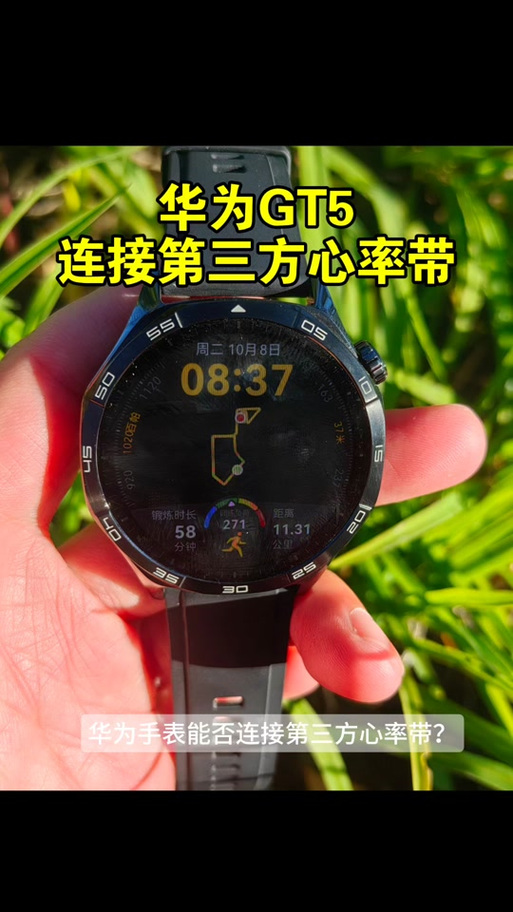 华为手表可以绑定心率带吗