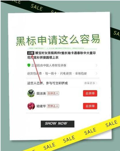 百亿补贴黑标长啥样