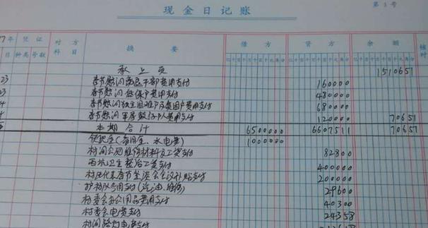 怎么记流水账一目了然