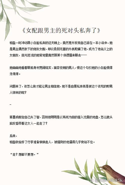 热门小说推荐理由
