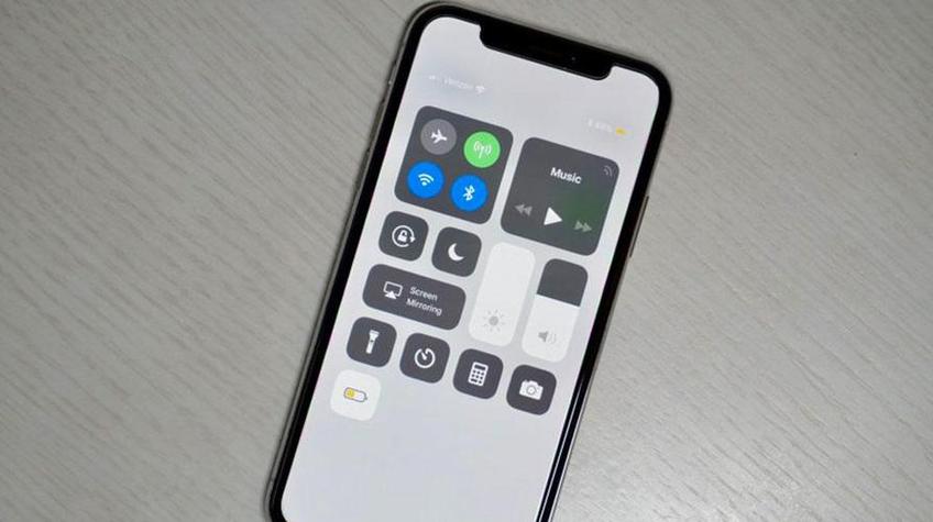 iphoneX锁定键按不动图标