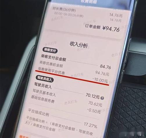打车平台抽成比例