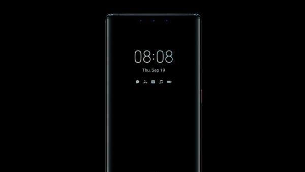 mate30怎么息屏
