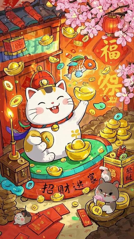 生财猫合成游戏截图
