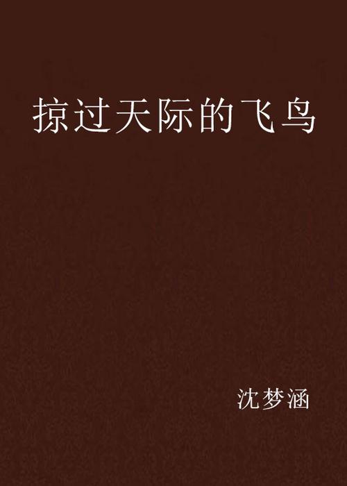 飞鸟的小说