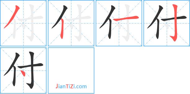正付职的付字是副还是付