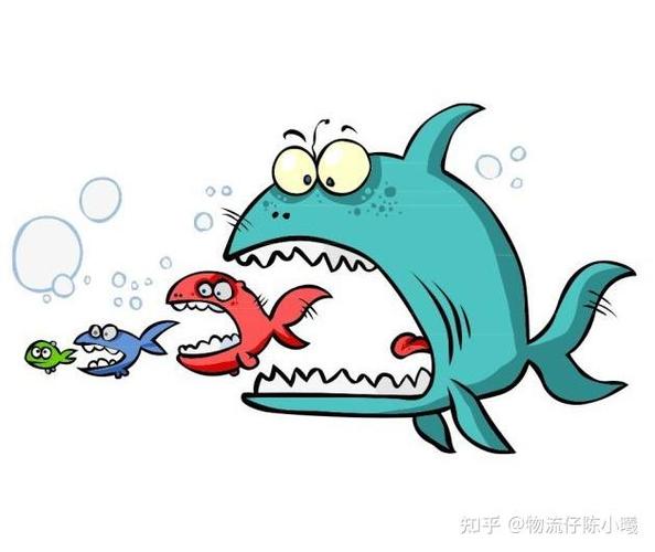 关于大鱼吃小鱼的句子