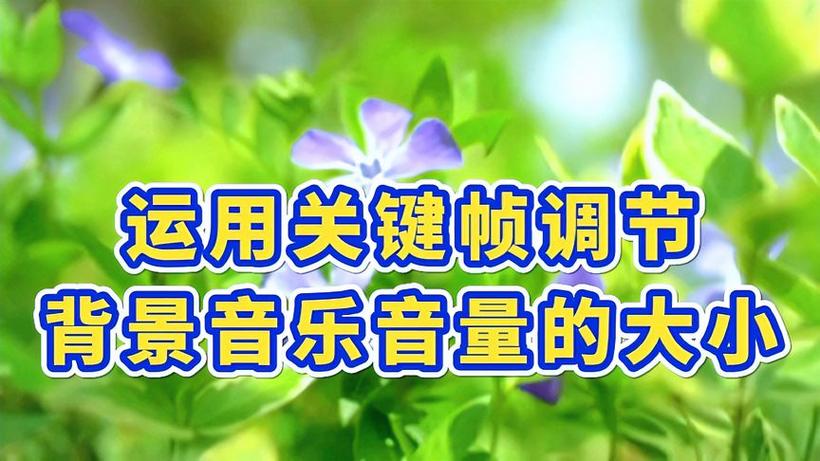 背景音乐音量多大合适