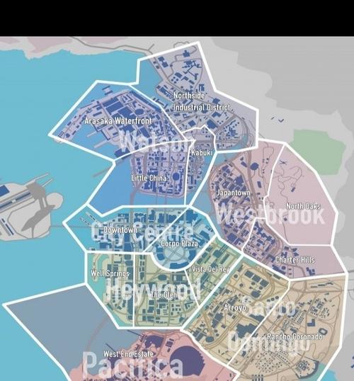 赛博朋克2077地图推导