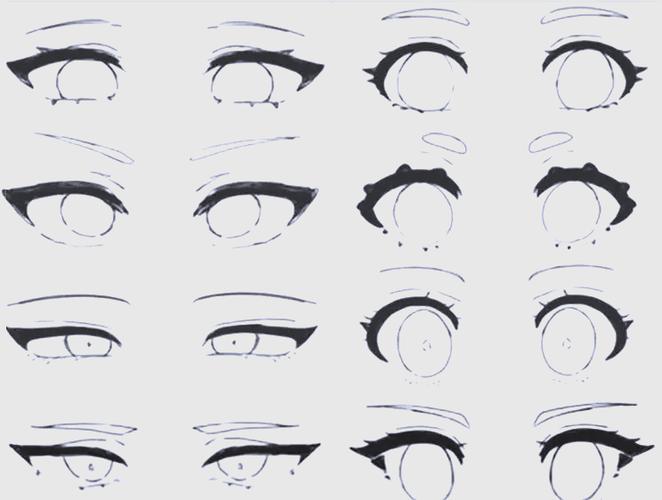 女生漫画眼睛100种画法步骤游戏截图