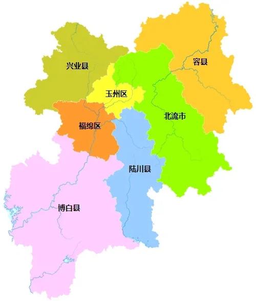 玉林市分为几个区