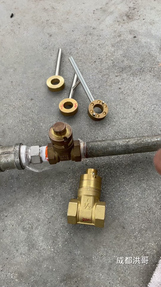 水表磁性阀门打开视频
