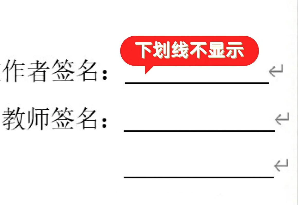 文档下划线不显示