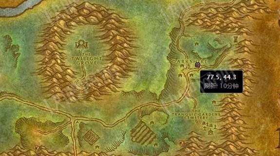 暮色森林狼人坐标