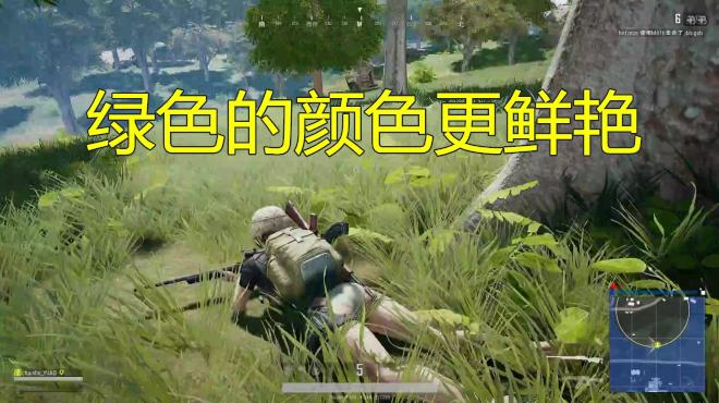 pubg绿色玩家