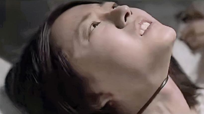 勒脖子勒死悬空姿
