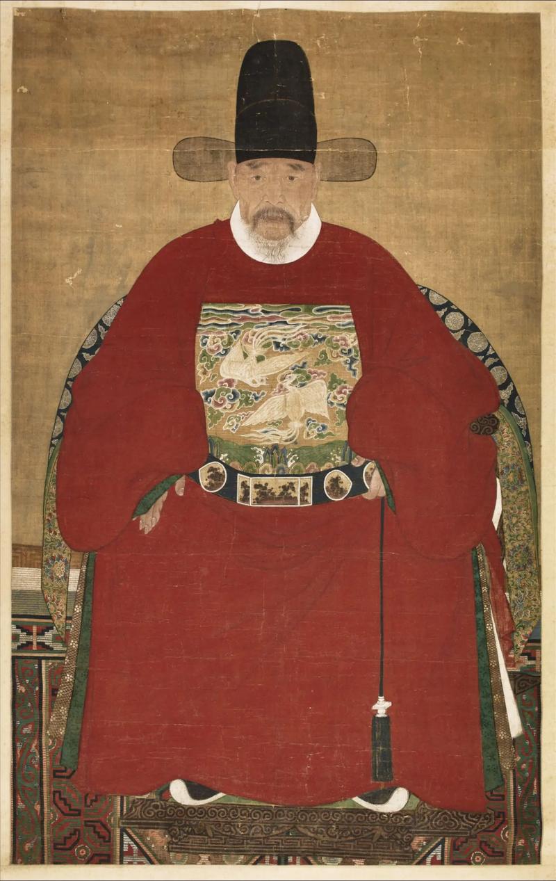 明朝官员的官服颜色和图案