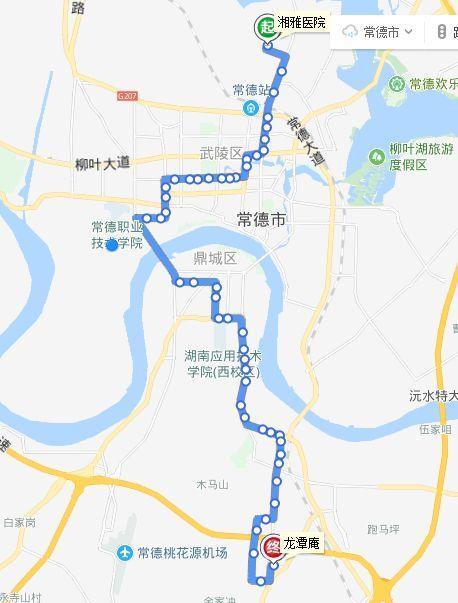 常德h5路公交车路线班次