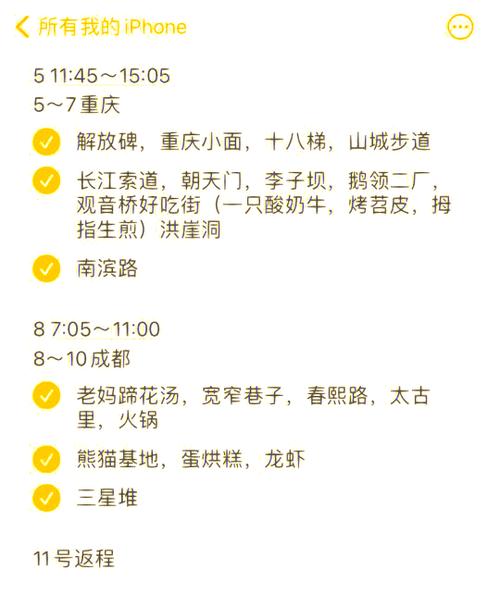 重庆成都旅游攻略7日游定制