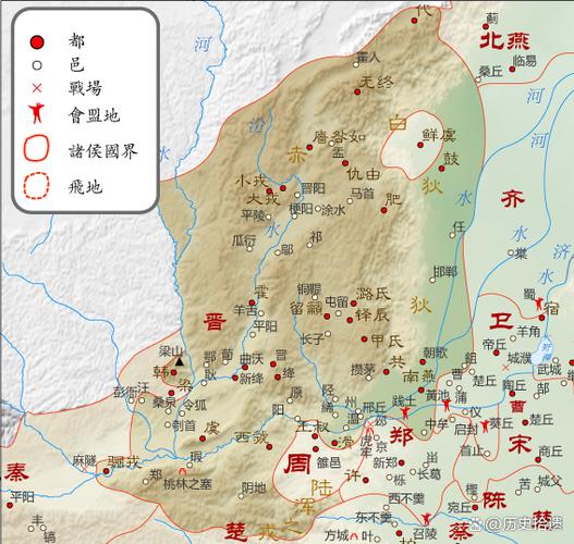 七雄争霸历史地图