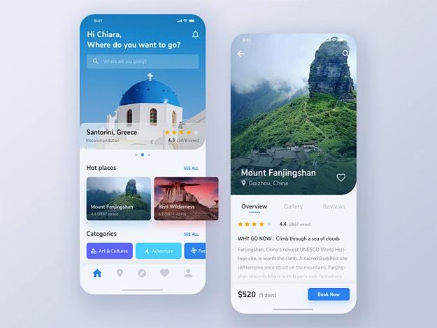 travel app