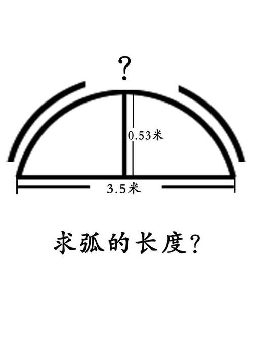 圆弧度数计算公式