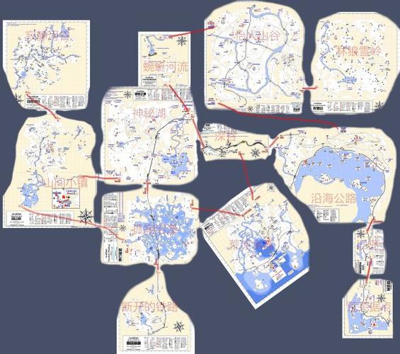 漫漫长夜地图全图高清版