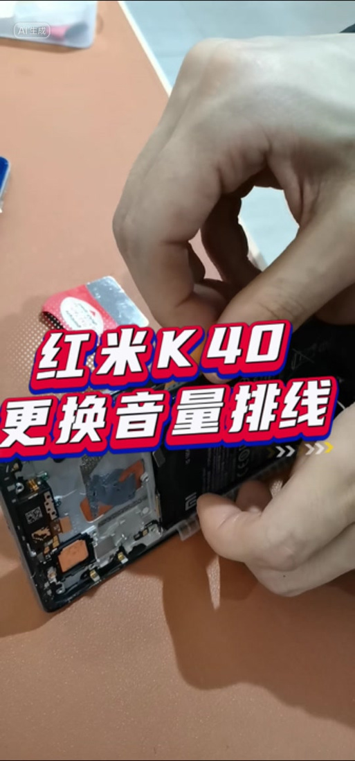 红米note3更换音量排线