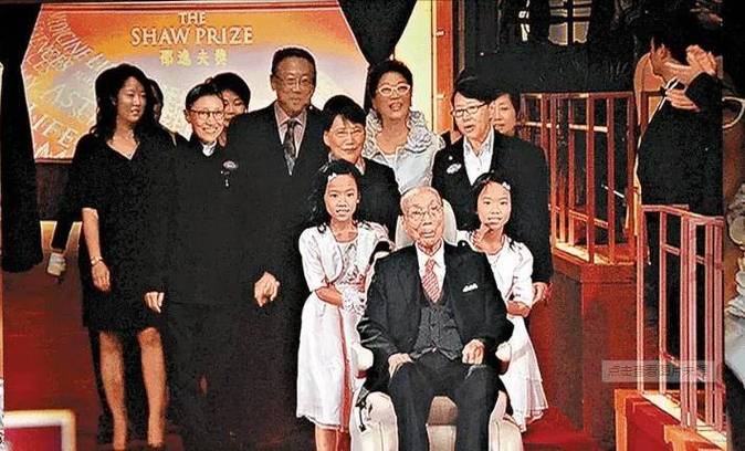 邵逸夫的家庭情况