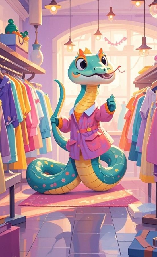 属蛇女适合什么颜色的衣服游戏截图