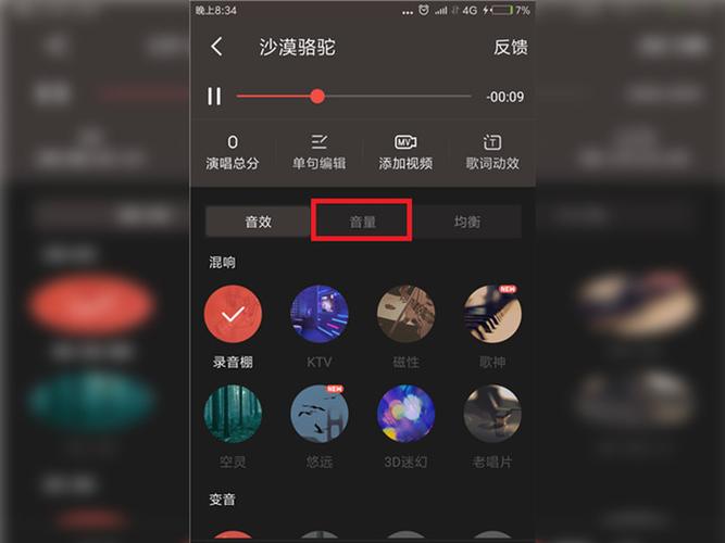 全民k歌录完全是沙沙噪音截图