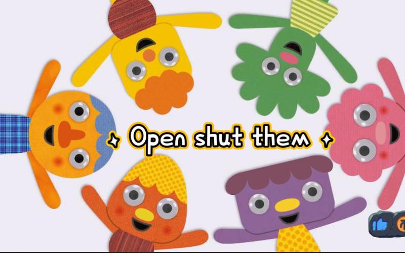 open and shut儿歌歌词缩略图