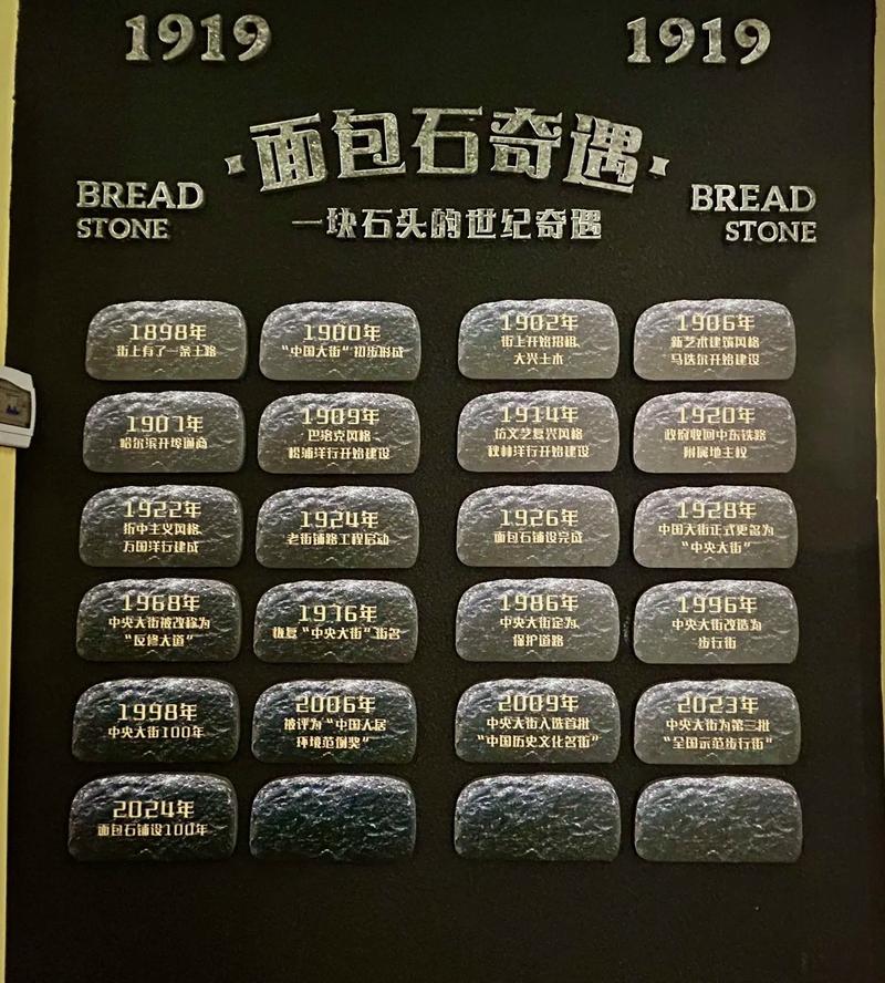 哈尔滨中央大街多少块石头