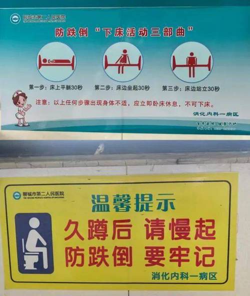 防跌倒顺口溜