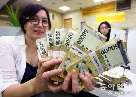 1400万韩元人民币