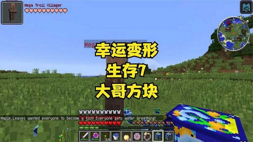 一口气看完叶枫我的世界幸运方块