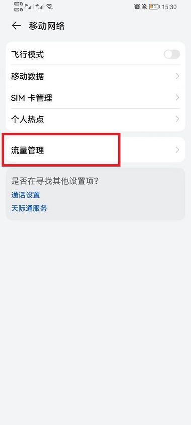 荣耀v20怎么显示流量使用